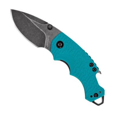 KER8700TEALBW image(0) - SHUFFLE BLACKWASH FINISH KNIFE, TEAL