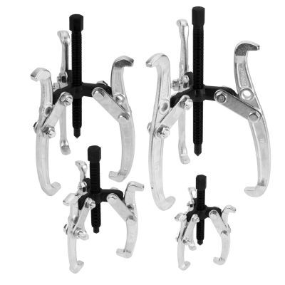 WLMW134DB image(0) - 4 Pc 3 Jaw Gear Puller Set
