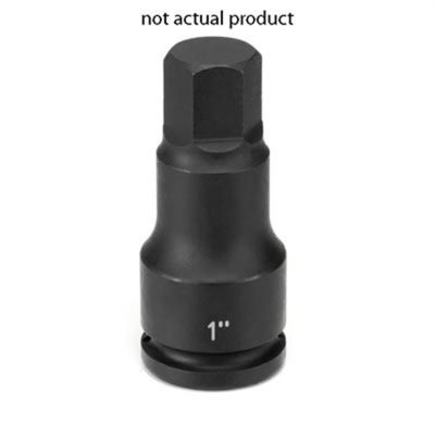 GRE3917M image(0) - SOC 17MM 3/4D IMP HEX 6PT MALE BLK