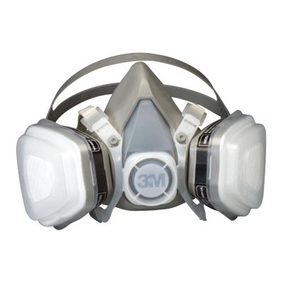 MMM7192 image(0) - RESPIRATOR HALF MASK P95 MEDIUM