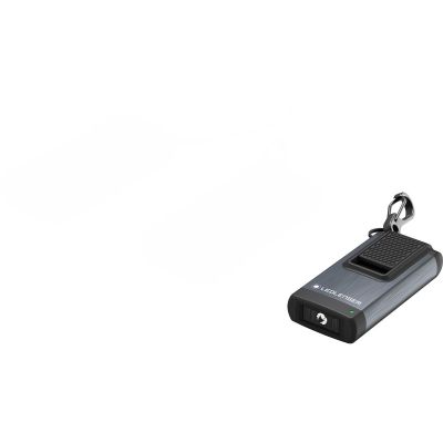 LED502574 image(0) - Ledlenser K4R Gray Powerful and rechargeable keychain light, always ready when needed.