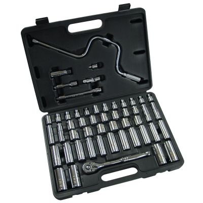 MTN1051 image(0) - 51 PC 3/8" DRIVE 6 POINT SAE AND METRIC SOCKET