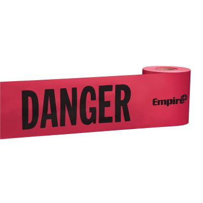 MLW77-0204 image(0) - 200 ft. Red Barricade Tape - Danger/Peligro