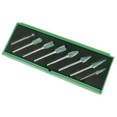 AST2188 image(0) - 8pc Speedway Rotary Burr Set in Plastic Box