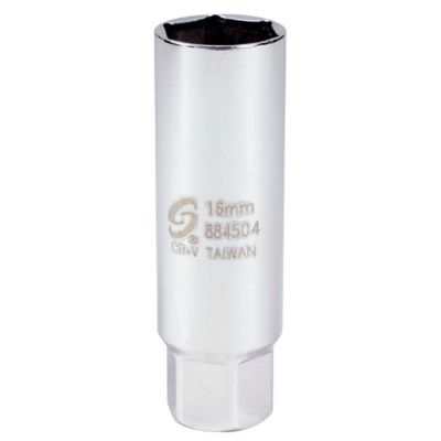 SUN884504 image(0) - 3/8 Drive 16 mm Thin Wall Spark Plug