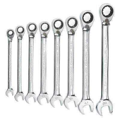 KDT9543 image(0) - 8PC REV COMB RATCH MM