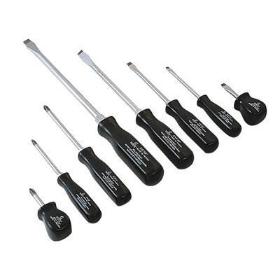 SUN9800 image(0) - SCR DRI SET 8PC BLACK HANDLES