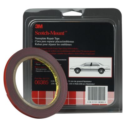 MMM6385 image(0) - REPAIR TAPE NAMEPLATE SCOTCH .23"X 5YDS GRAY 1EA
