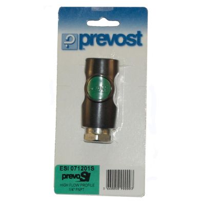 PRVESI071201S image(0) - High Flow,  Smart Safety coupling, 1/4" FNPT