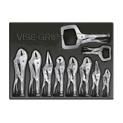 VGP1078TRAY image(0) - PLIERS 10PCSET 11R,10R,10WR,9LN,7LW,7R7WR6R6LN5WR