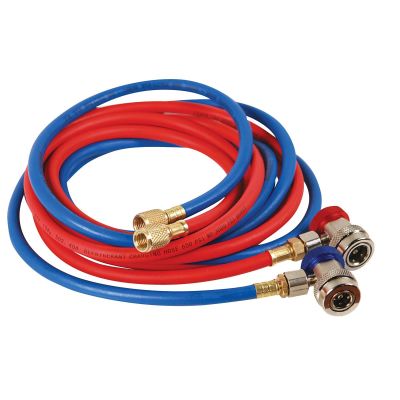 FJC6448 image(0) - R-134a Premium Charging Hose and Coupler Set