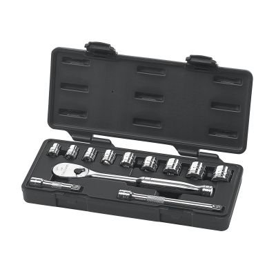 KDT80556 image(0) - 12PC 3/8" DRIVE SAE SOCKET SET