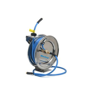 BLBBBRSS3850 image(0) - Air Hose Reel 3/8" x 50' Stainless Steel Heavy Dut