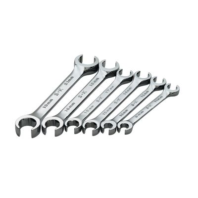 SKT376 image(0) - WRENCH SET FLARE NUT 6PC METRIC HI POLISH
