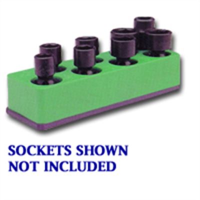 MTS885 image(0) - SOC HOL 3/8U IMP GREEN NEON 8 HOLE