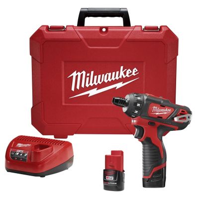 MLW2406-22 image(0) - M12 1/4" HEX SCREWDRIVER 1 BATT KIT
