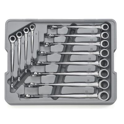 KDT85888 image(0) - 12PC METRIC X BEAM RATCHETING COMBO WRENCH SET