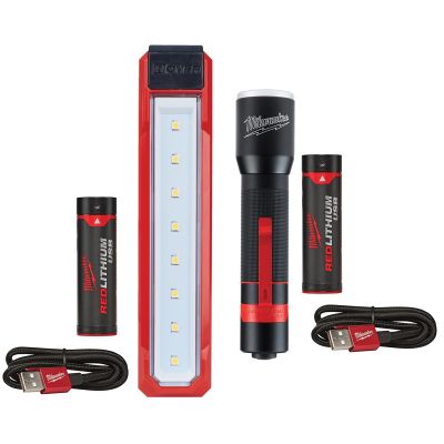 Milwaukee 2PC Rechargeable Lighting Kit