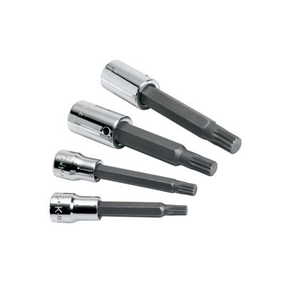SKT19704 image(0) - SOCKET SET TRIPLE SQUARE BIT 4PC