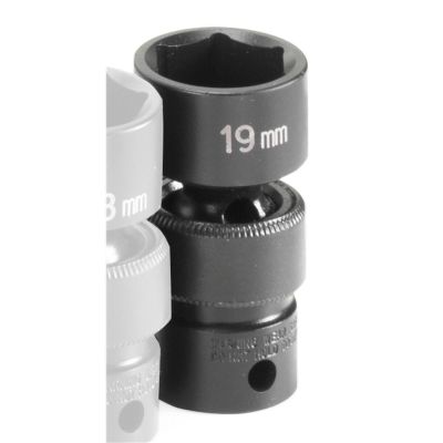 GRE1019UM image(0) - SOC 19MM 3/8D IMP UNIV 6PT