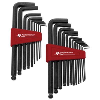 WLMW80280 image(0) - 22 Pc SAE/MM Ball End Hex