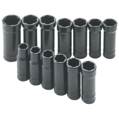 SKT833 image(0) - TURBO SKT SET 13PC 3/8 DR DEEP METRIC