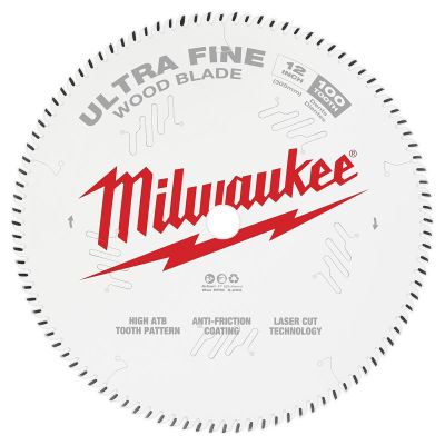MLW48-40-1228 image(0) - 12" 100T Ultra Fine Finish Circular Saw Blade