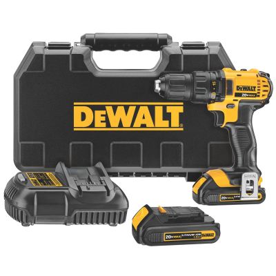 DWTDCD780C2 image(0) - 20V MAX Li-Ion Compact Drill/Driver Kit (1.5 Ah)