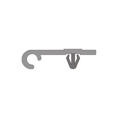 ABD6616RX image(0) - 1--HOSE CLIP WINDSHIELD WASH.