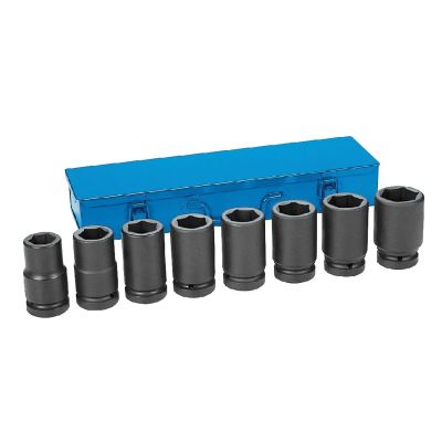 GRE9109D image(0) - 1" Drive 8 Piece Deep Metric Set