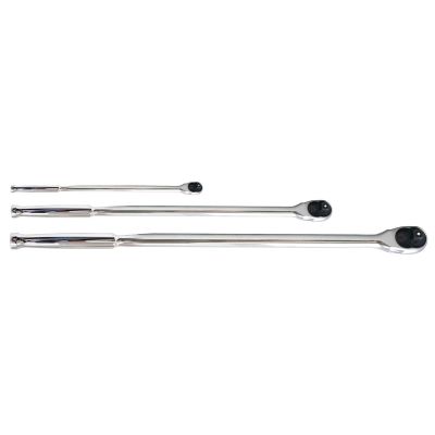 EZRMR482XLC image(0) - 3 Pc  Xtra Long Ratchet Set - Non Flex Head