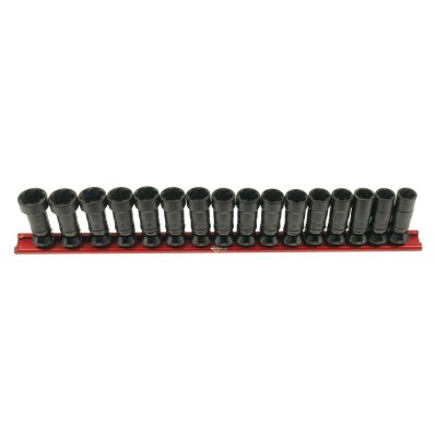 MAY66340 image(0) - 16-PC 1/4" DRIVE TWIST SOCKET SET, 8
