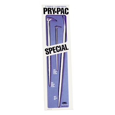 OTC7171 image(0) - PRY BAR SET 3PC  2 ROLLING HEAD 1 JIMMY BAR