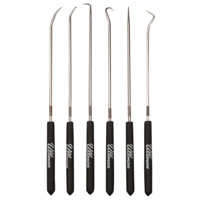 ULLCHP6-L image(0) - 9-3/4" LONG 6 PIECE HOOK & PICK SET