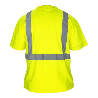 SAS690-1661 image(0) - BLACK BOTTOM T-SHIRT, CLASS 2 YELLOW WITH 2" REFL