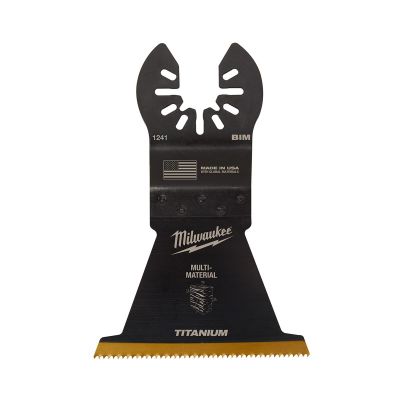 MLW49-25-1249 image(0) - Milwaukee OPEN-LOK 2-1/2" TITANIUM ENHANCED BI-METAL MULTI-MATERIAL BLADES 10PK