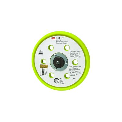 MMM5656 image(0) - DISC PADS-LOW PROFILE DUST FREE STIKIT 6" 10/CASE
