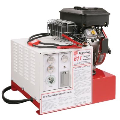 GDL11-611 image(0) - Start-All 700amp 12v 2000w 120v AC Generator