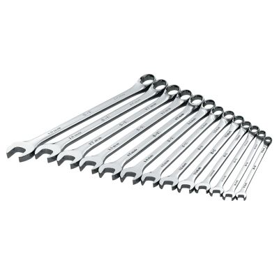 SKT86127 image(0) - WRENCH SET COMBINATION 13 PC METRIC LONG HI POLISH