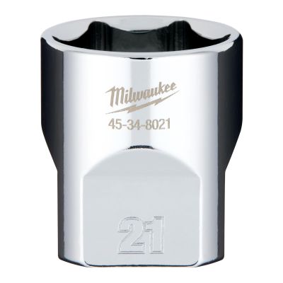 MLW45-34-8021 image(0) - 3/8" Drive 21mm Socket