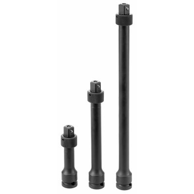 GRE2203QL image(0) - 1/2" Drive 3 Piece Locking Extension Set