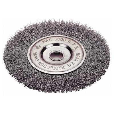 FPW1423-2122 image(0) - WHEEL BRUSH, 6", CRIMPED WIRE