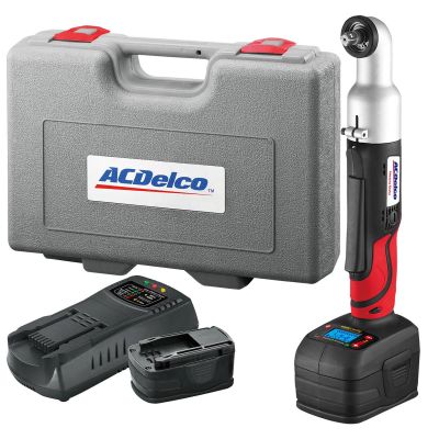 ACDARI2044B image(0) - Lith 18V 3/8" Dr. Angle Imp Wrench Kit with Digital Clutch