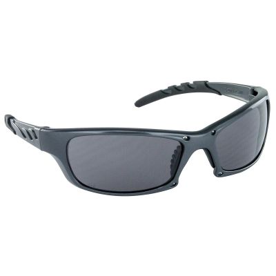 SAS542-0301 image(0) - GTR High-Impact Charcoal Frame Poly Shade Gray Lens Safe Glasses, Eye Protection, in Polybag