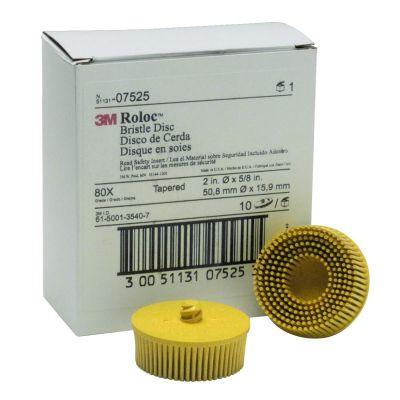 MMM7525 image(0) - DISC ROLOC BRIS 80GR 2" 10/BOX YELLO