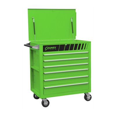 SUN8057G image(0) - Premium Full 6-Drawer Service Cart, G