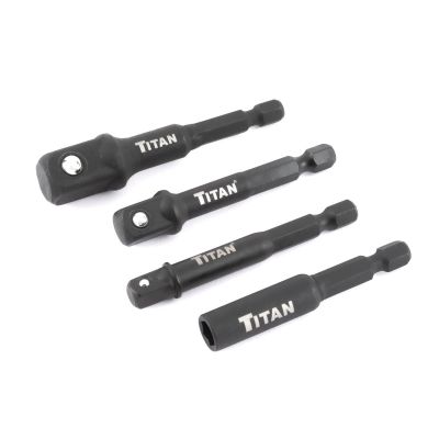 TIT12002 image(0) - 4 pc. Impact Socket Adapter & Magnetic Bit Holder