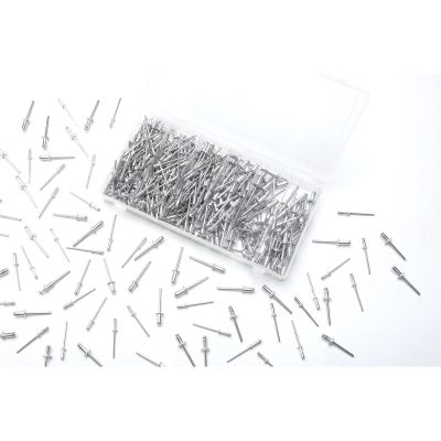 WLMW5228 image(0) - 500 PC ALUMINUM RIVET HARDWARE SET