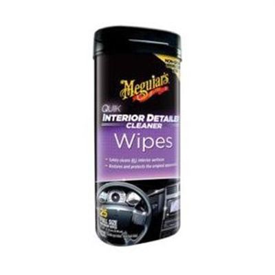 MEGG13600 image(0) - QUIK INTERIOR DETAILER WIPES