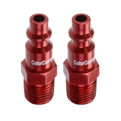 LEGA73440D-2PK image(0) - ColorConnex Type D 1/4in, 1/4in. MNPT, 2-pack